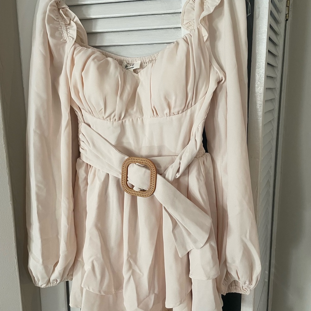 Belted Romper - Picture 2 of 6